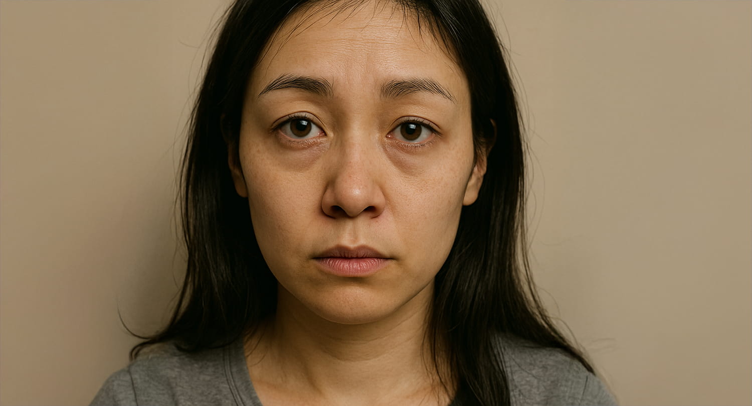 黑眼圈、淚溝困擾