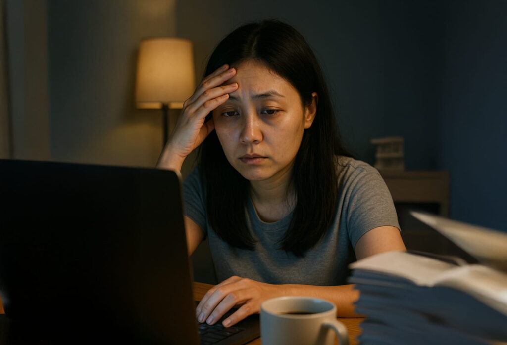 過度用眼是造成淚溝與黑眼圈惡化的頭號推手之一