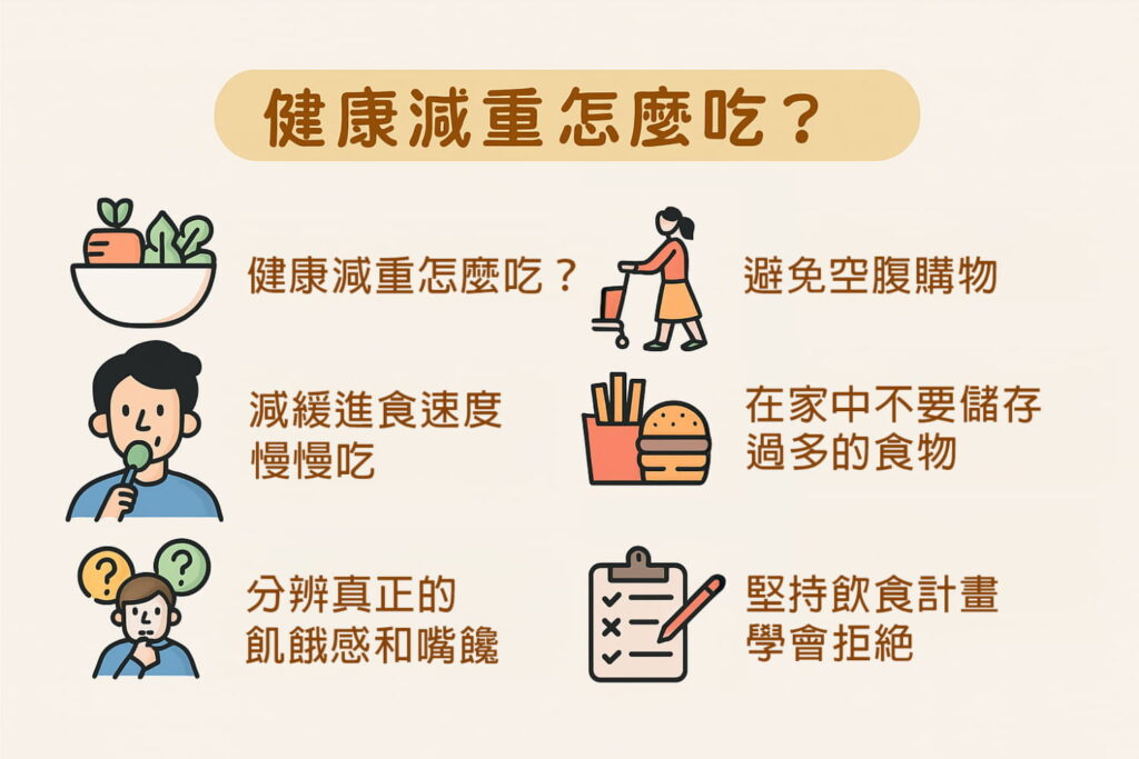 健康減重怎麼吃