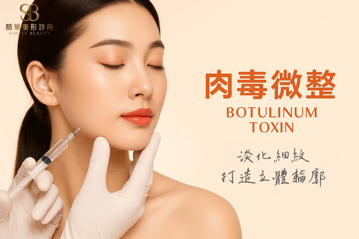 肉毒微整：淡化細紋，打造立體輪廓