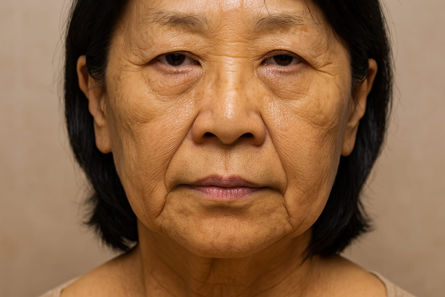 老化型法令紋的根本原因是結構性支撐的慢性流失