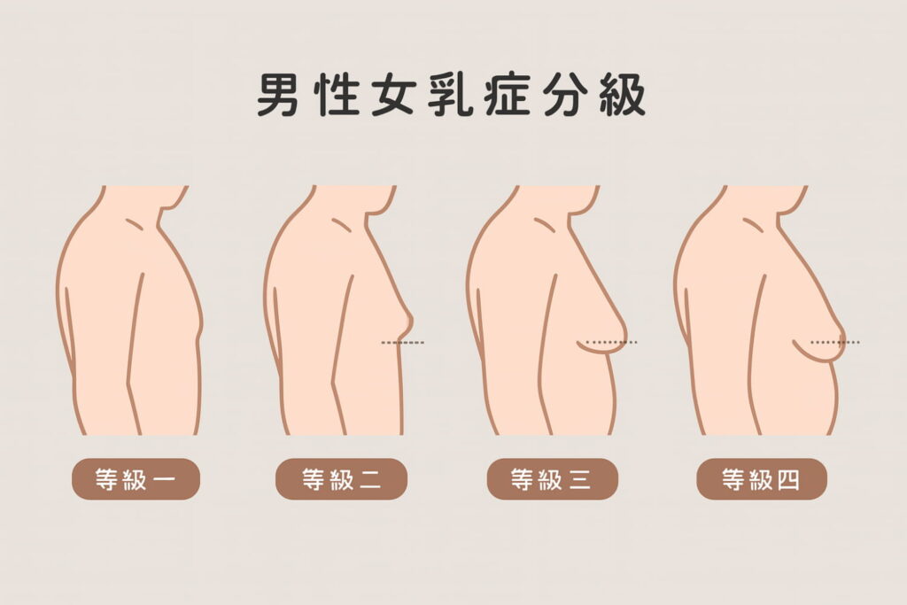 男性女乳分級