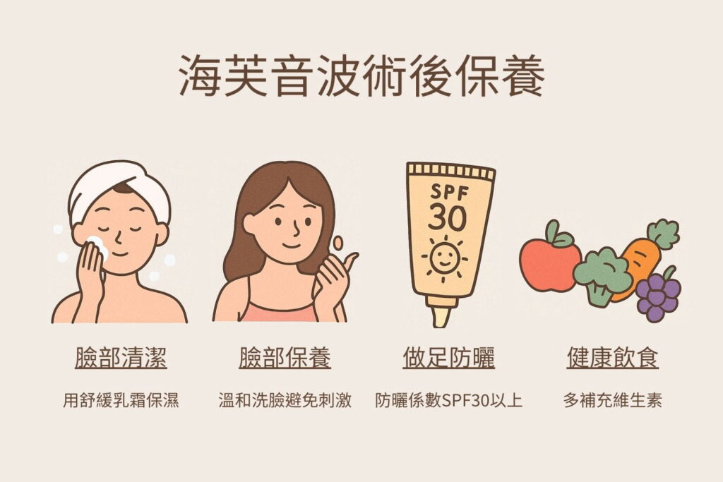 海芙音波術後保養
